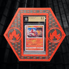 PokéFrames - 3D Printed Pokémon Graded Card Frames - Energy Frames (Hexagonal)