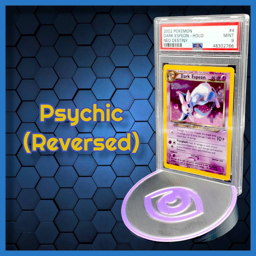 PokéStands - 3D Printed PSA Graded Card Stands (Reverse Energies)