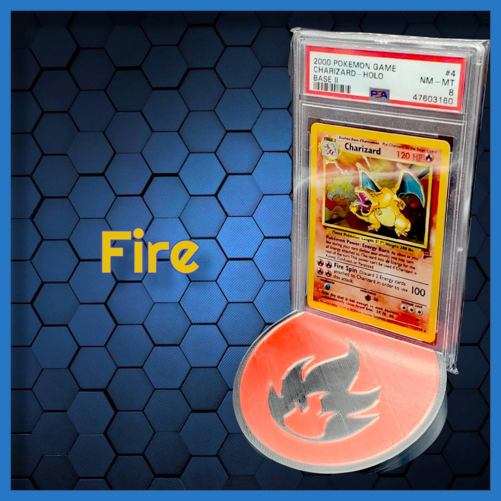 PokéStands - 3D Printed PSA Graded Card Stands (Normal Energies)