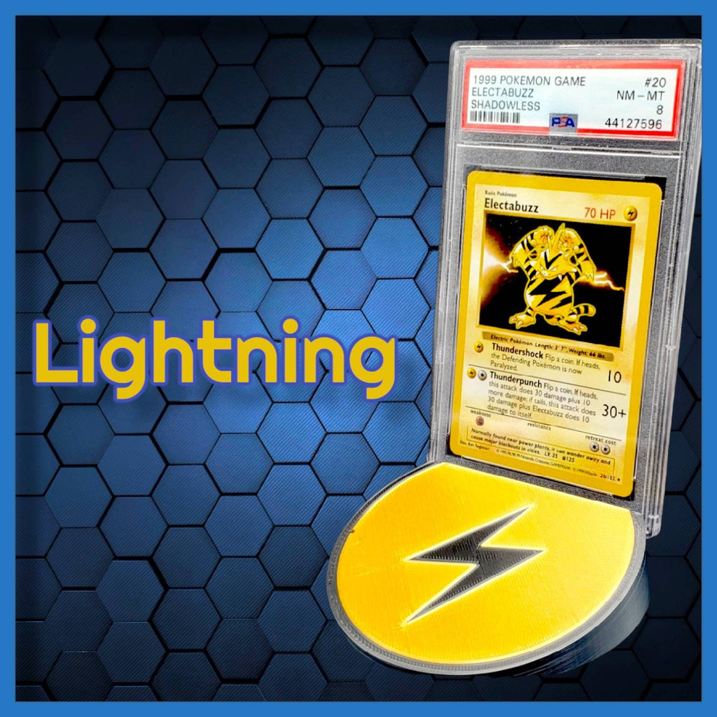 PokéStands - 3D Printed PSA Graded Card Stands (Normal Energies)