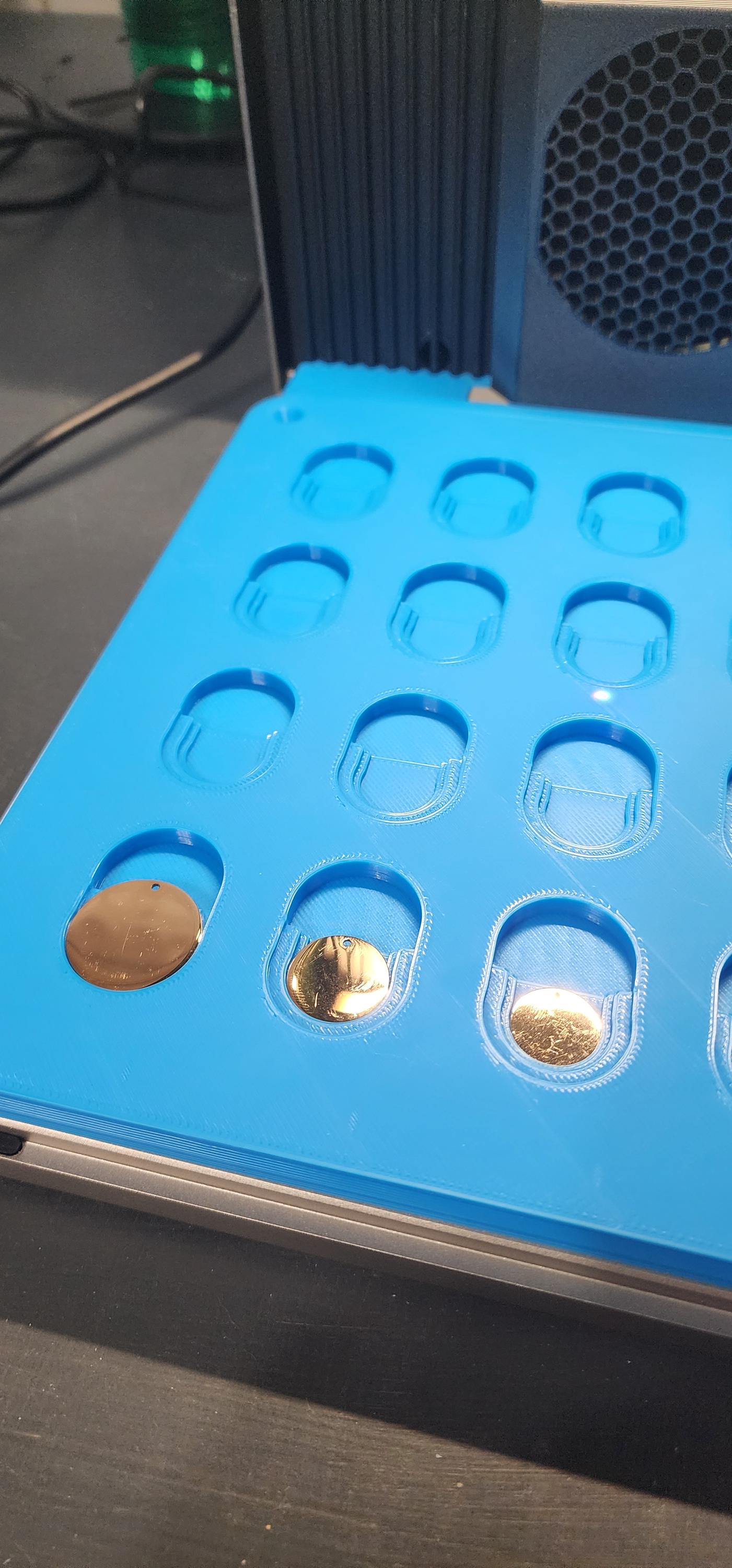 xTool F1 Ultra Round Blanks/Charms Jig