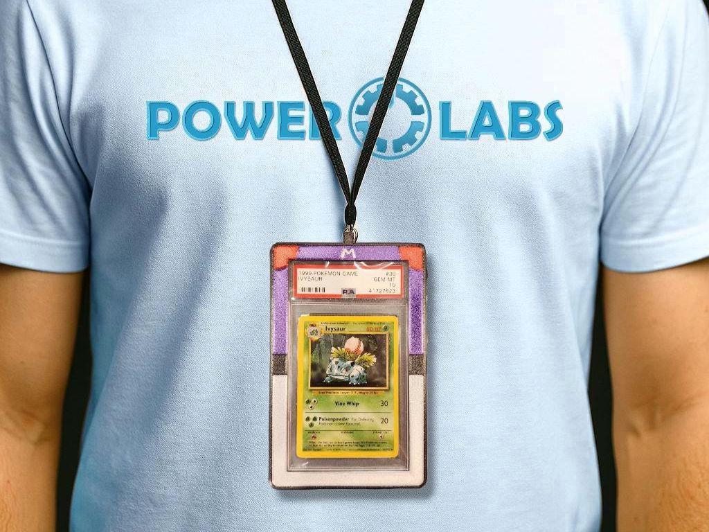 "The Logan" - Wearable Necklace Frame for Graded Cards