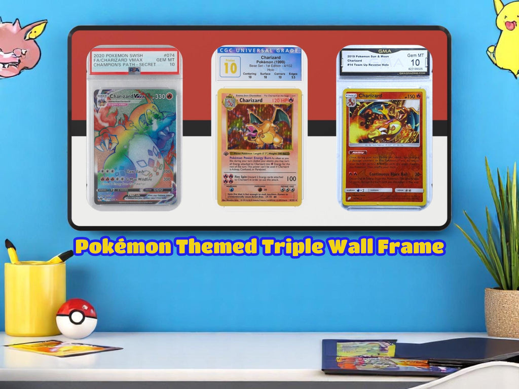 Triple Wall Frame for Graded TCG Cards