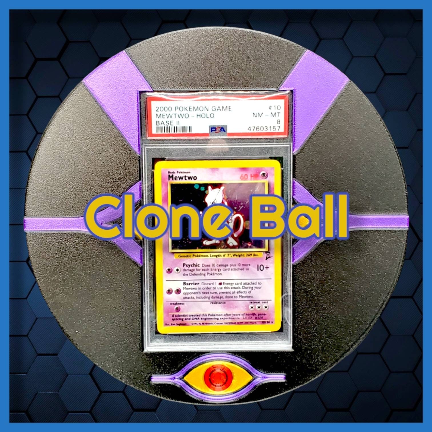 PokéFrames - 3D Printed Pokémon Graded Card Frames - Ball Frames