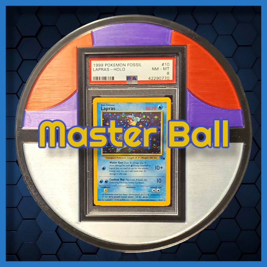 PokéFrames - 3D Printed Pokémon Graded Card Frames - Ball Frames