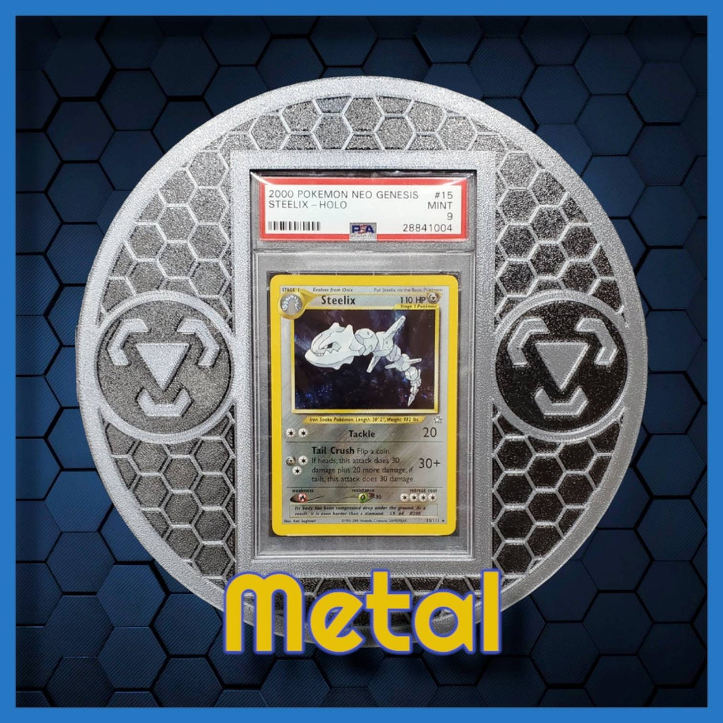 PokéFrames - 3D Printed Pokémon Graded Card Frames - Energy Frames (Circular)