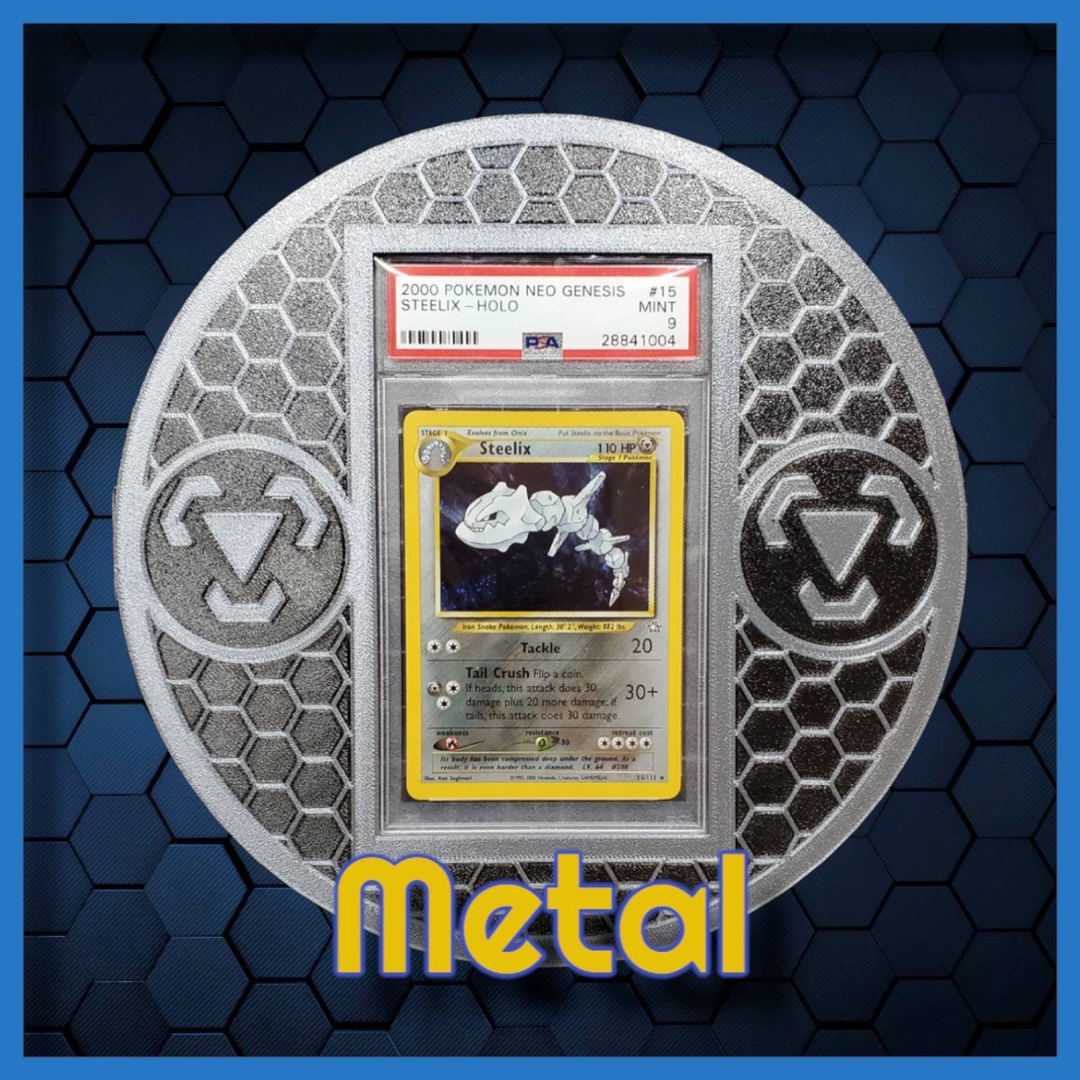 PokéFrames - 3D Printed Pokémon Graded Card Frames - Energy Frames (Circular)
