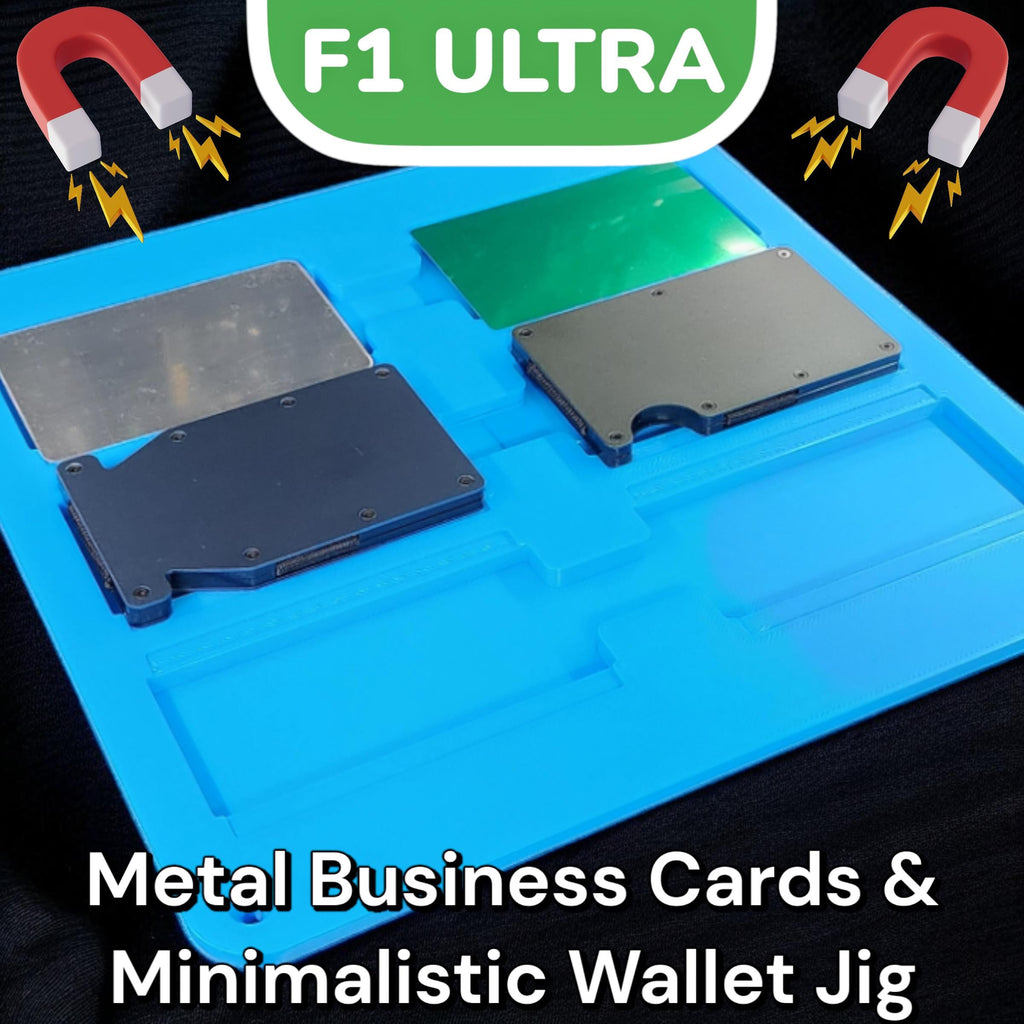 xTool F1 Ultra Metal Business Card Jig