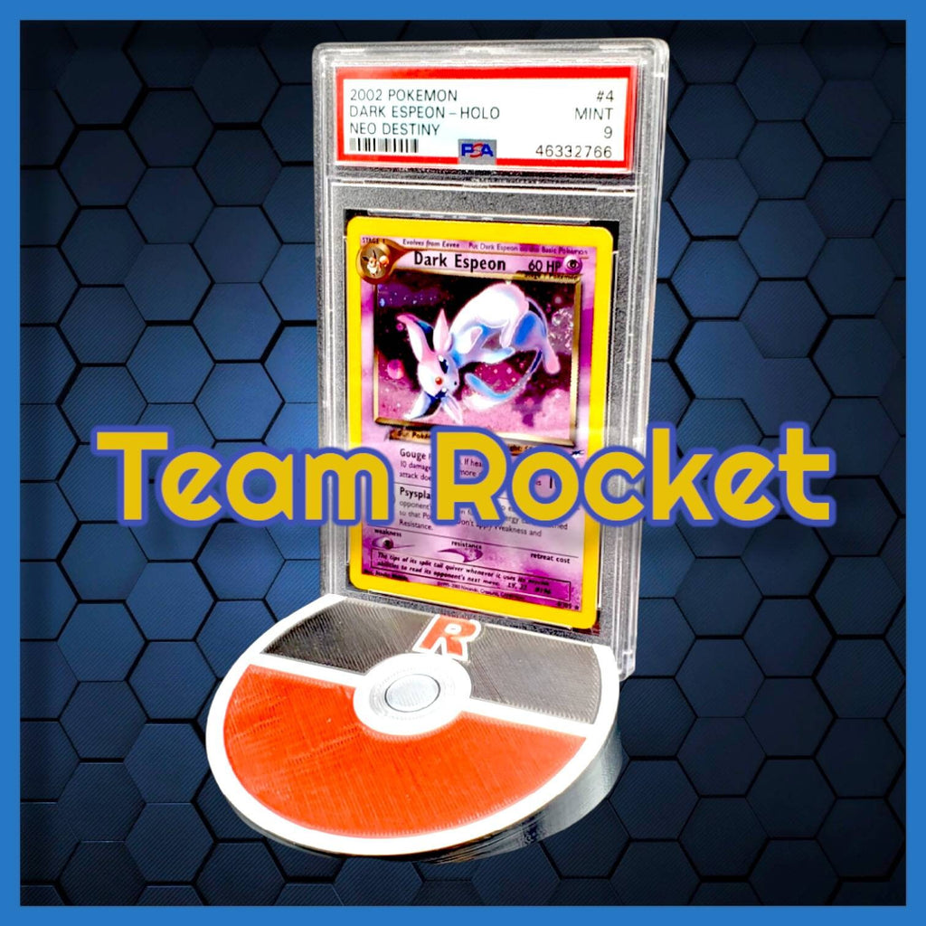 PokéStands - 3D Printed PSA Graded Card Stands