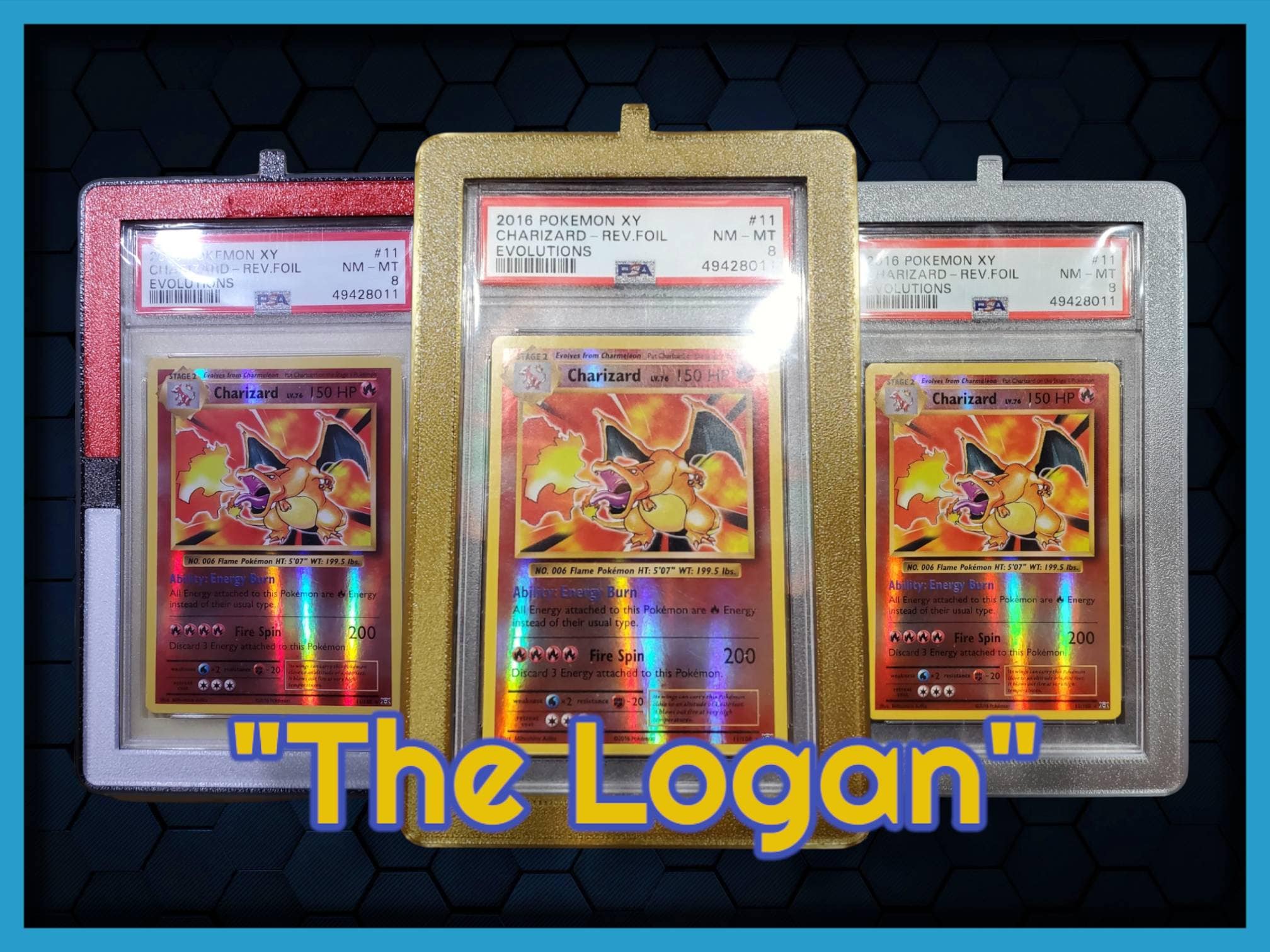 "The Logan" - Wearable Necklace Frame for Graded Cards