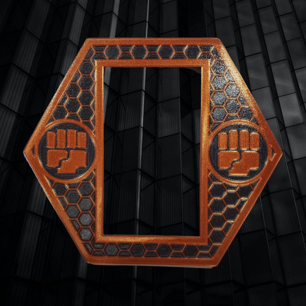 PokéFrames - 3D Printed Pokémon Graded Card Frames - Energy Frames (Hexagonal)