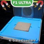 xTool F1 Ultra Coaster Jig - Slate & Cork