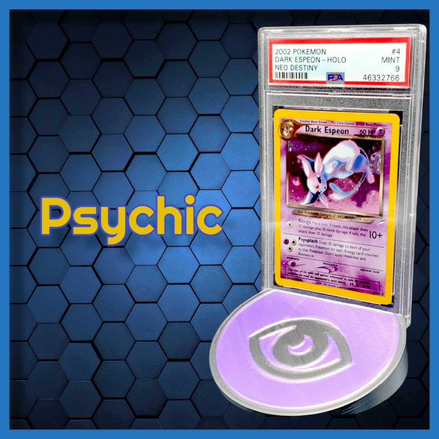 PokéStands - 3D Printed PSA Graded Card Stands (Normal Energies)