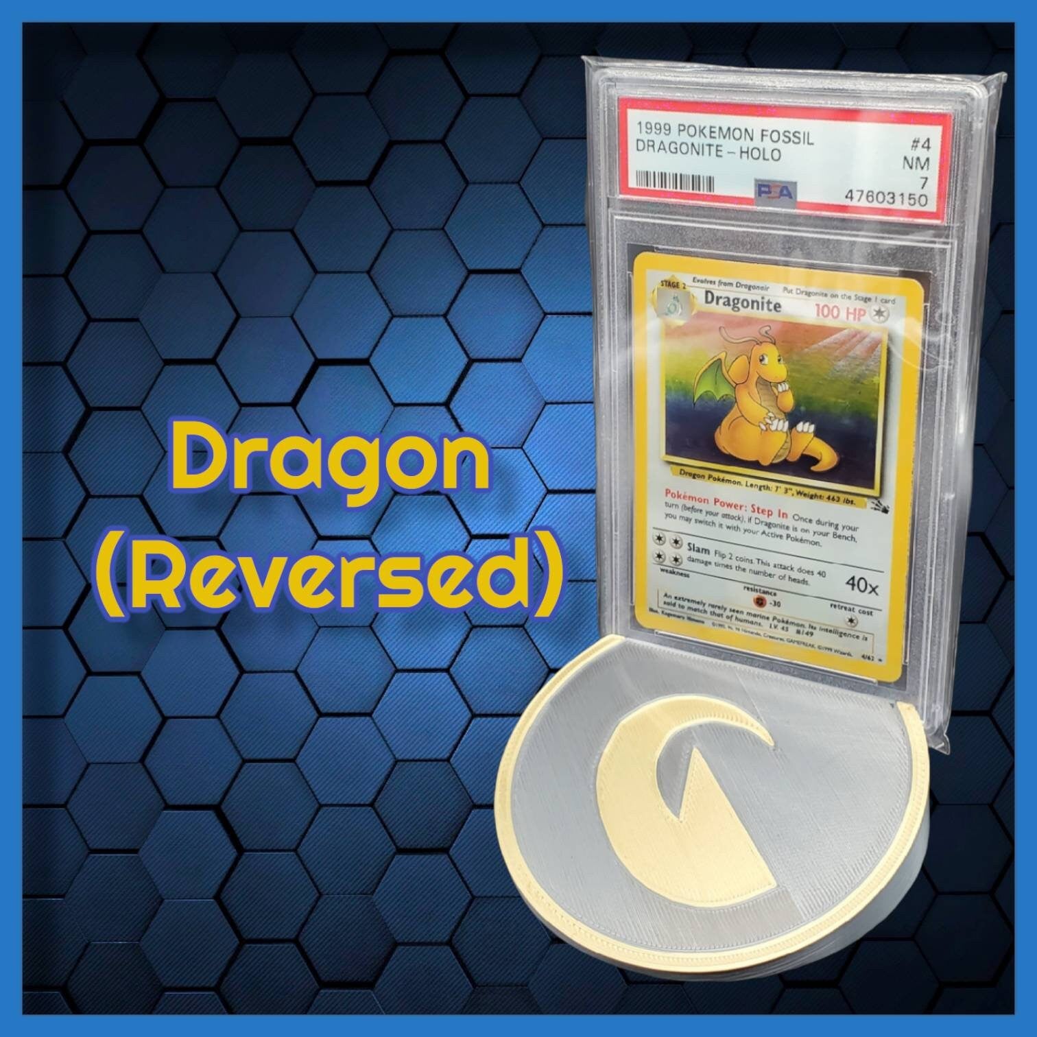 PokéStands - 3D Printed PSA Graded Card Stands (Reverse Energies)