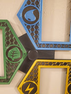 PokéFrames - 3D Printed Pokémon Graded Card Frames - Energy Frames (Hexagonal)
