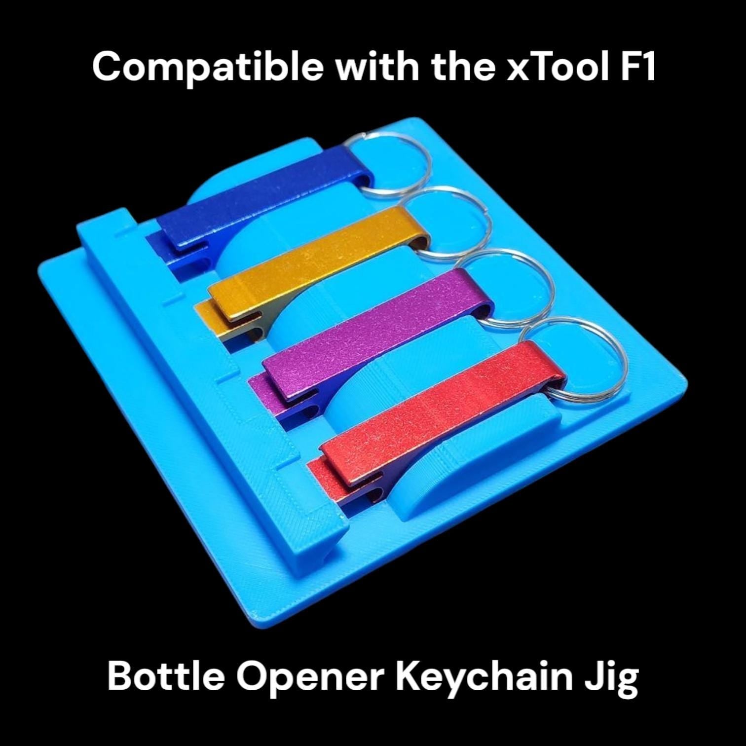 xTool F1 / F1 Lite Aluminum Bottle Opener Jig