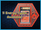 PokéFrames - 3D Printed Pokémon Graded Card Frames - Energy Frames (Hexagonal)