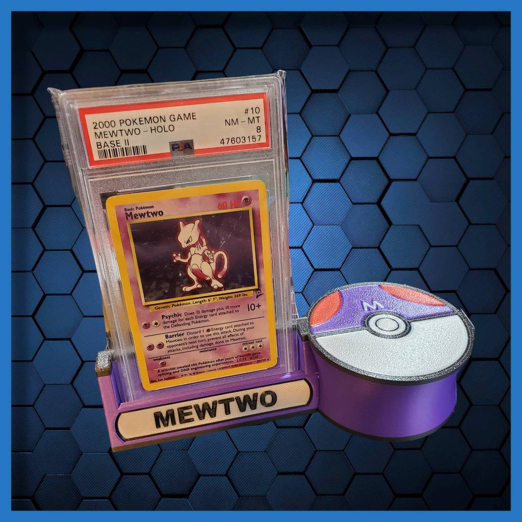 3D Printed Funko / Graded Card Dual Display