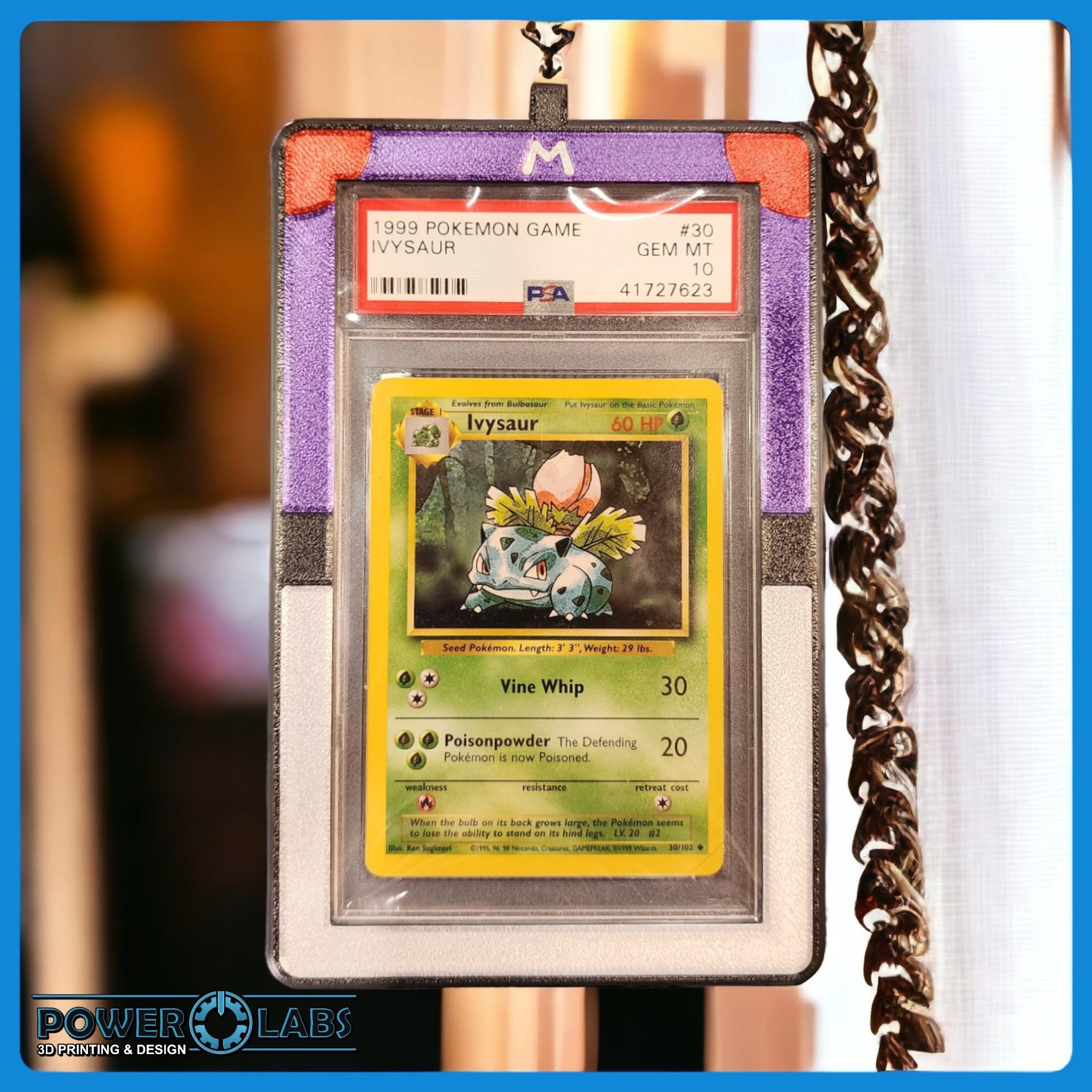 "The Logan" - Wearable Necklace Frame for Graded Cards