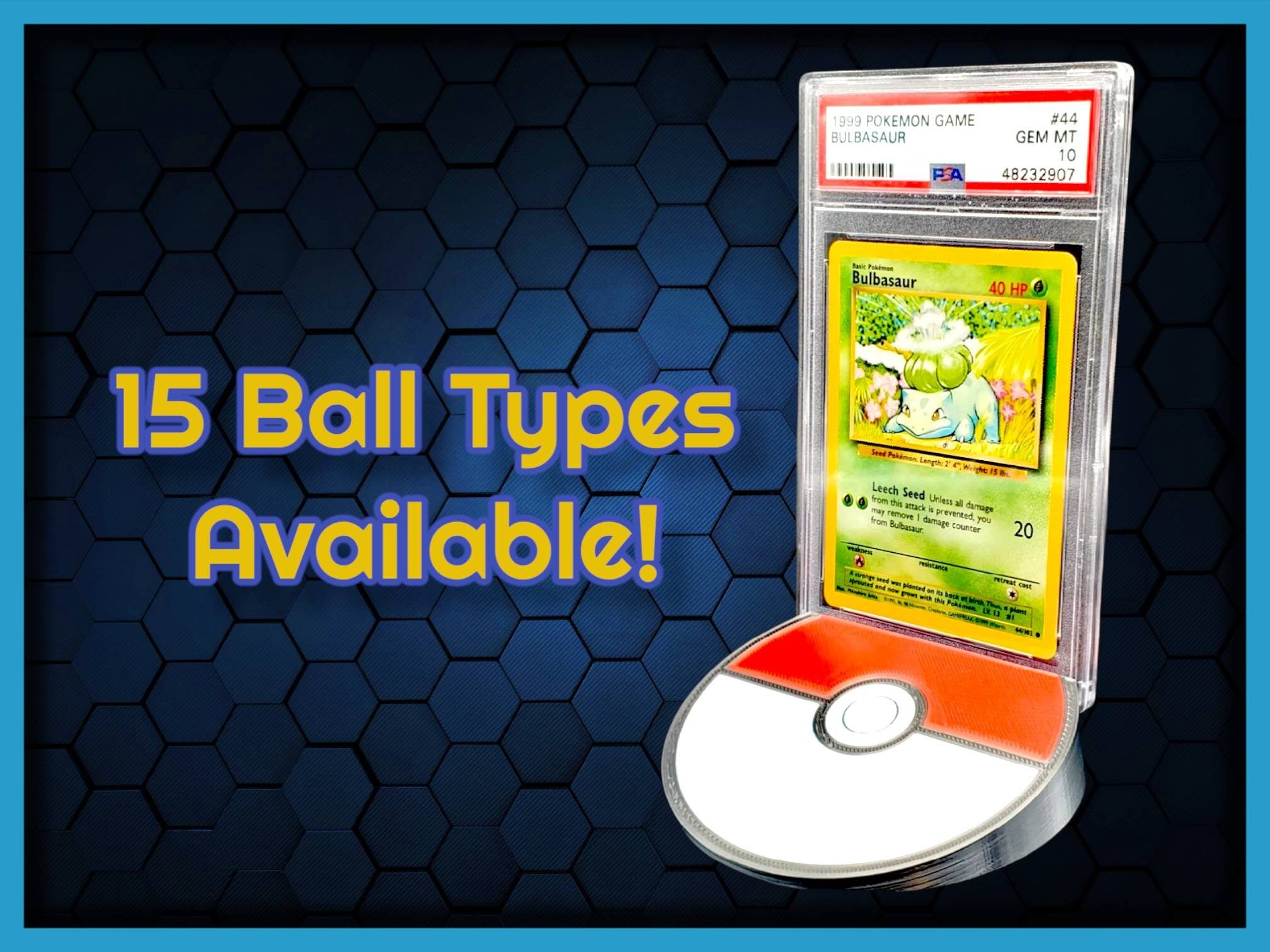 PokéStands - 3D Printed PSA Graded Card Stands