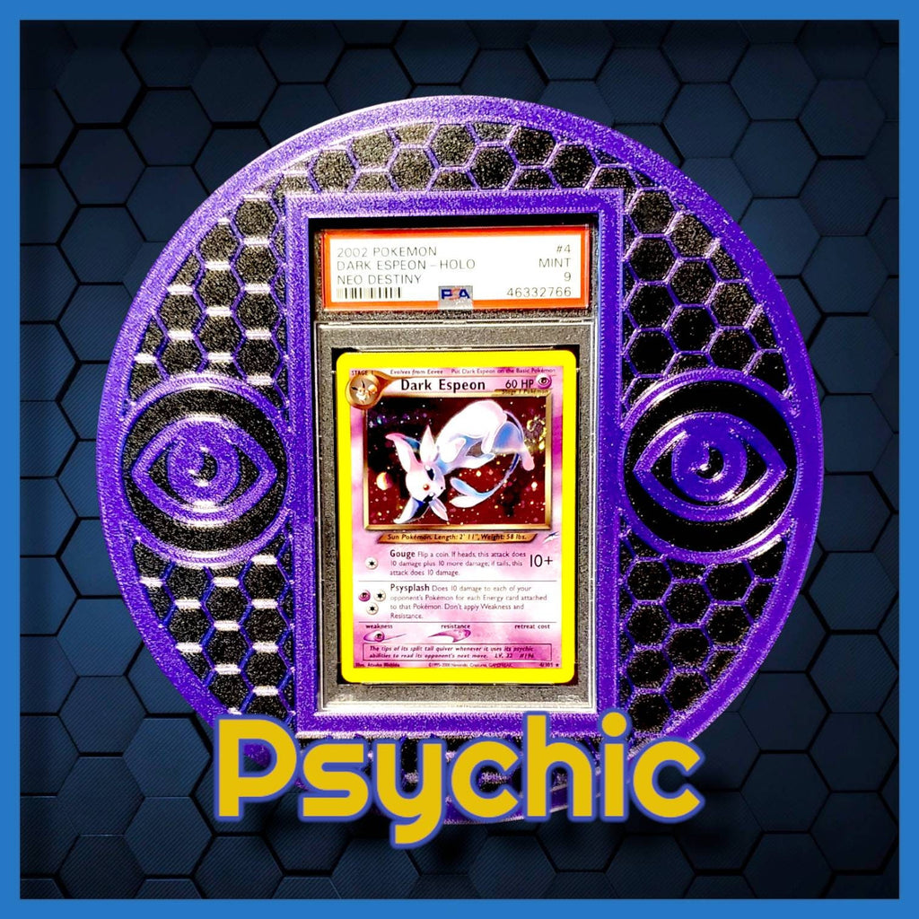 PokéFrames - 3D Printed Pokémon Graded Card Frames - Energy Frames (Circular)