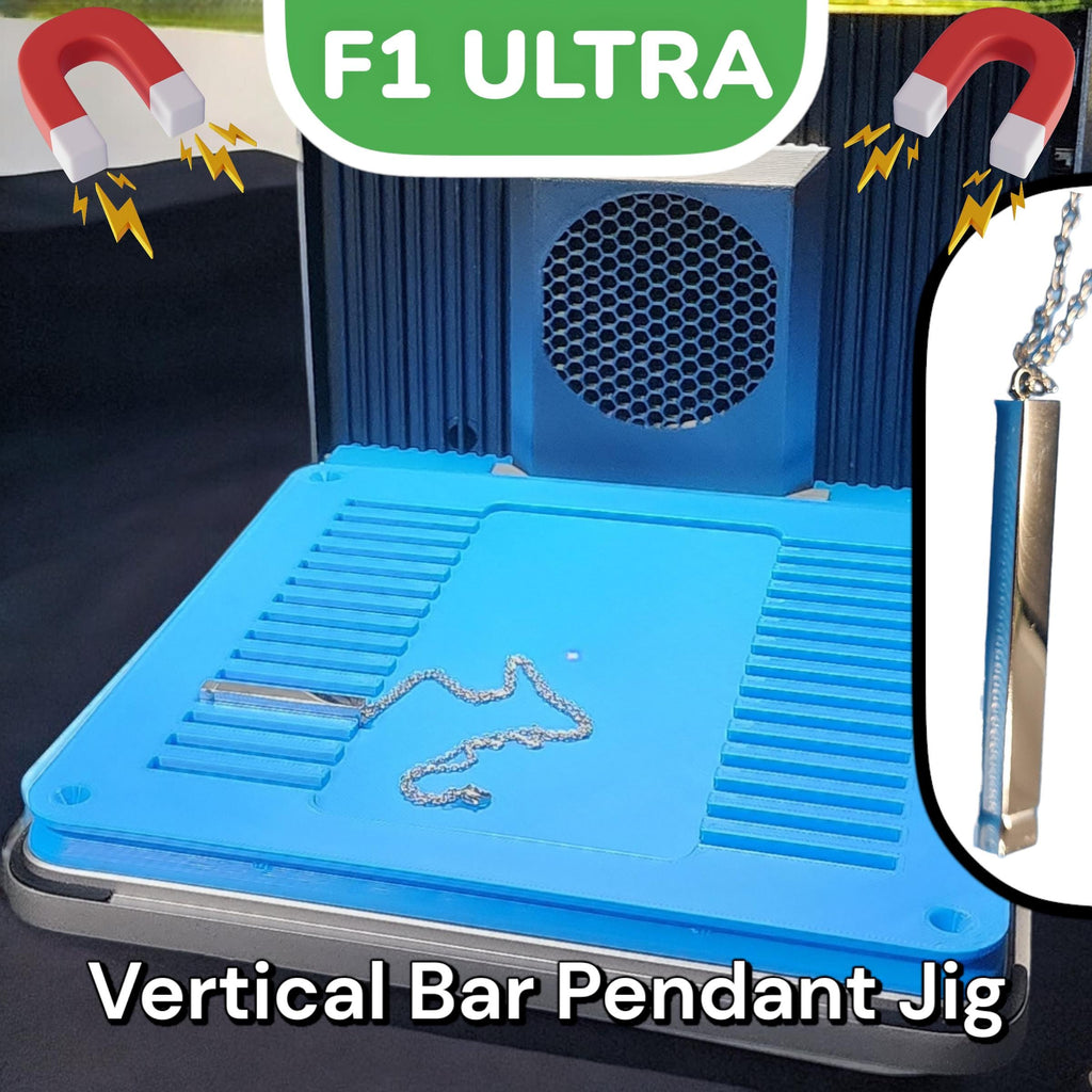 xTool F1 Ultra Vertical Bar Pendant Jig