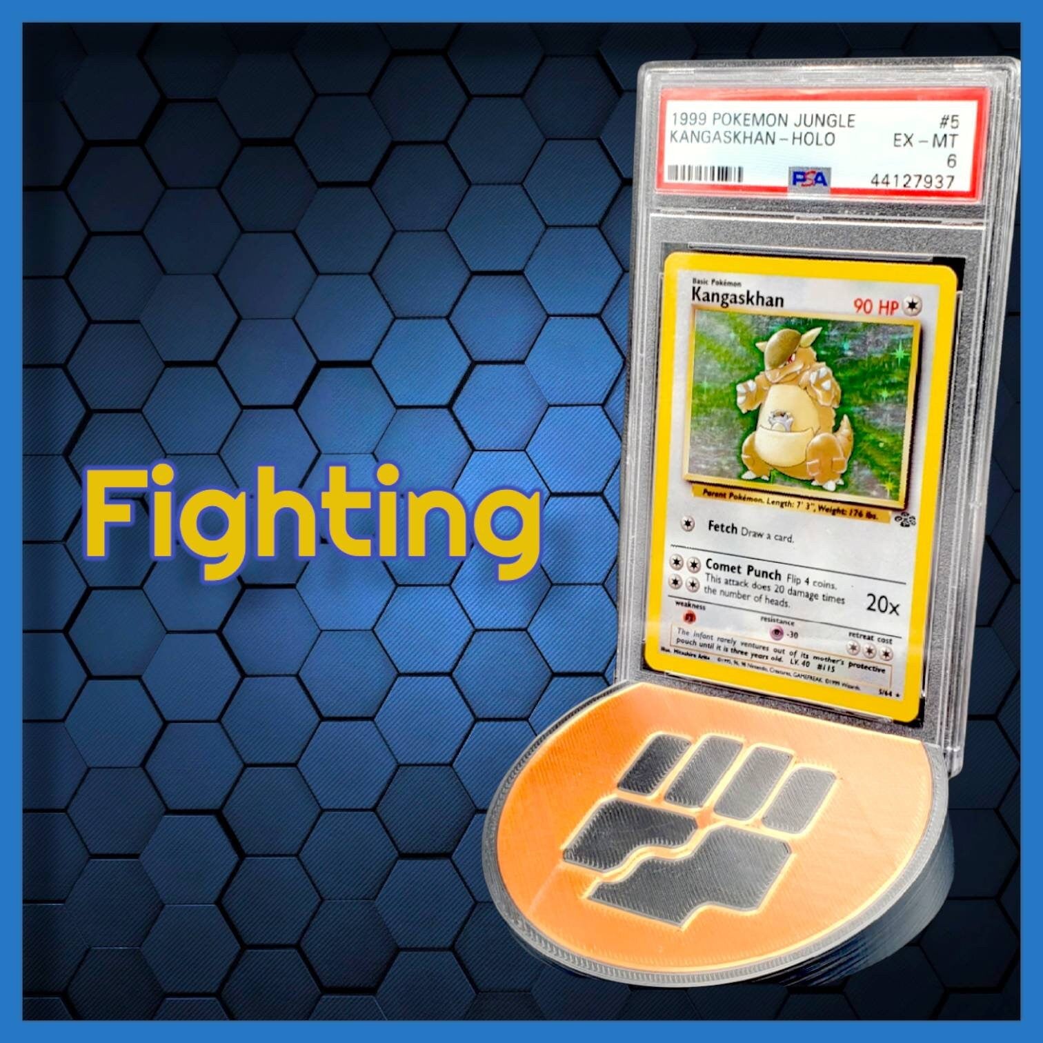 PokéStands - 3D Printed PSA Graded Card Stands (Normal Energies)